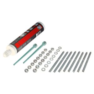 Kit de montaje para 2 bases flexibles