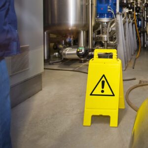 Caballete señalización