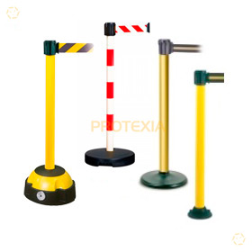 Barreras cinta extensible